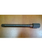 Wał hamulca ręcznego MTZ 70-3504055-01, 70350405501, długość: 384 mm