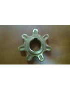 Koło dolne podajnika ziarnowego Z7 O 35mm. 3025-674406, 3025674406