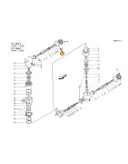 Uszczelka pokrywy tylnej Kuhn 56144900.