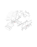 Oryginalna rolka toczna zgrabiarki Kuhn 57533300, 57642800