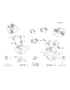 Łopatka tarczy metalowa Kuhn R4021243