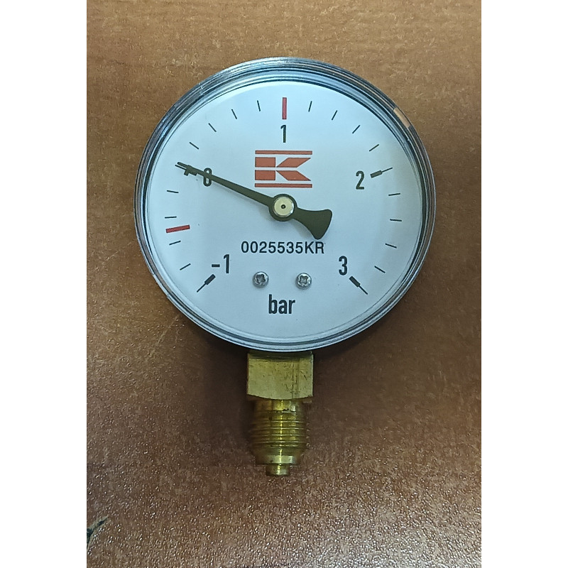 Manometr 1/4" próżnia 0025535KR Manometr 1/4" próżnia 0025535KR