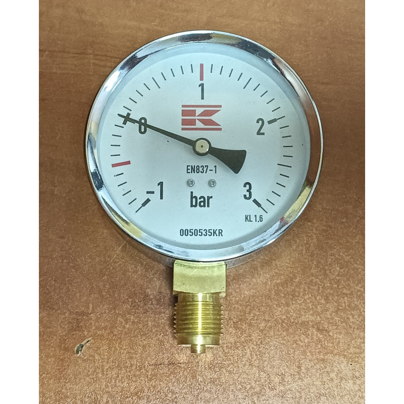 Manometr 1/2" 100 mm 0050535KR Manometr 1/2" 100 mm 0050535KR