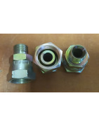 Adapter hydrauliczny 3/8 6481  BSP męski M22*1,5 metryczny obrotowa żeńska
