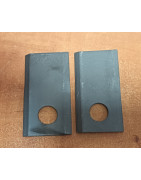 Nóż kosiarki rotacyjnej Kramp 001448251KR, 90*50*4