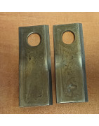 Nóż kosiarki rotacyjnej lewy Kverneland oryginał KT5611090001, 126*47*4