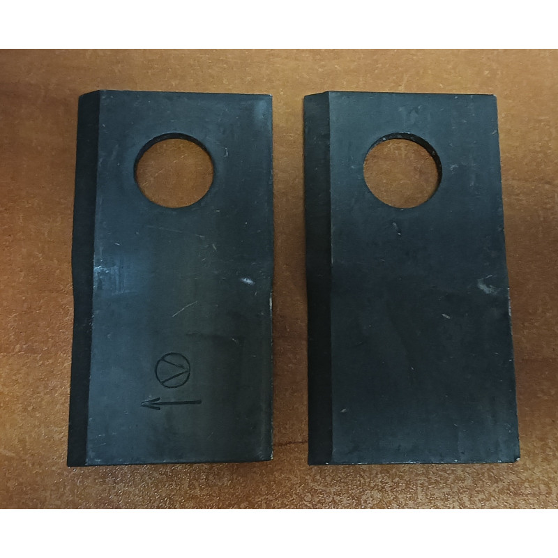 Nóż kosiarki rotacyjnej Kramp 001448261KR, 90*50*4 Nóż kosiarki rotacyjnej Kramp 001448261KR, 90*50*4