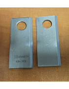 Nóż kosiarki rotacyjnej Kramp lewy 434969KR, 112*49*4