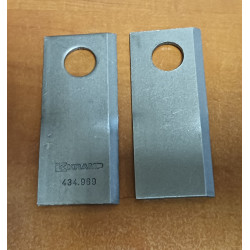 Nóż kosiarki rotacyjnej Kramp lewy 434969KR, 112*49*4
