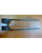 Palec przetrząsaczo-zgrabiarki karuzelowej Kuhn 57609000