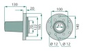 Piasta 58711400 KUHN