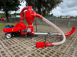 Przenośnik pneumatyczny ssąco-tłoczący T 449/2 37kW z wentylatorem trójstopniowym