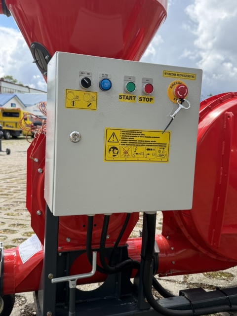 Przenośnik pneumatyczny ssąco-tłoczący T 450 22 kW