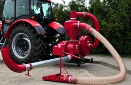 Przenośnik pneumatyczny ssąco – tłoczący T 450/1 z wentylatorem dwustopniowym