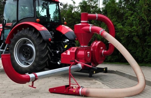 Przenośnik pneumatyczny ssąco – tłoczący T 450/1 z wentylatorem dwustopniowym