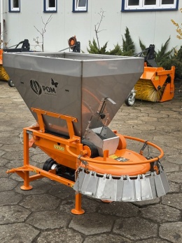 Rozsiewacz komunalny MOTYL N031/21 z koszem INOX