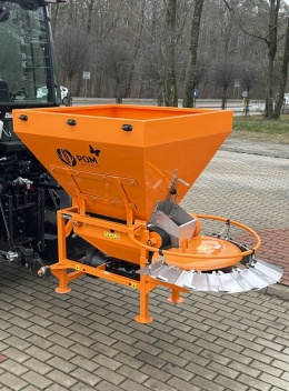 Rozsiewacz komunalny MOTYL N031/21 z koszem malowanym