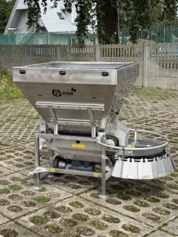 Rozsiewacz komunalny SANDMAN INOX N031/21 z modułem wibracyjnym