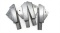 Zestaw łopatek INOX-15m (COMPACT)